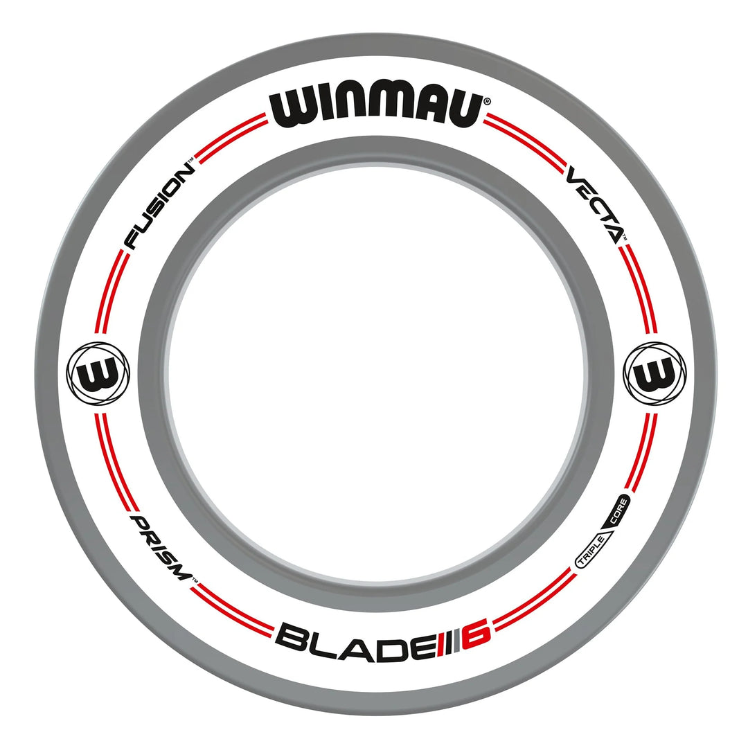 Winmau Plasma Ice White &amp; Surround Bundle