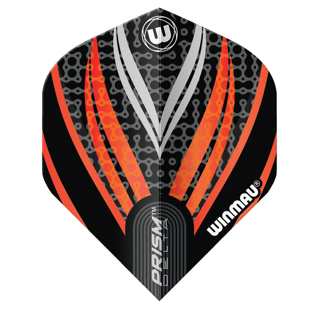 Prism Delta Black, White, Orange Flights