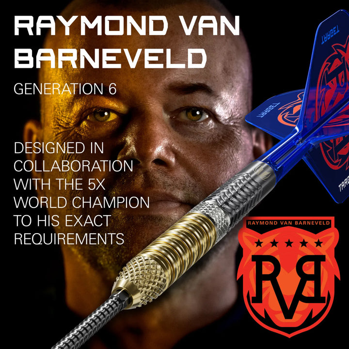 Raymond van Barneveld G6 Swiss Point Darts 95% Tungsten