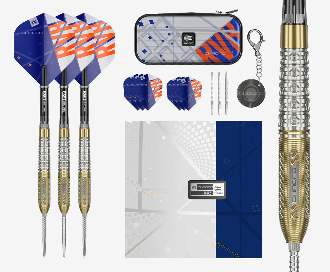 Raymond van Barneveld Chrono Swiss Point Darts 95% Tungsten