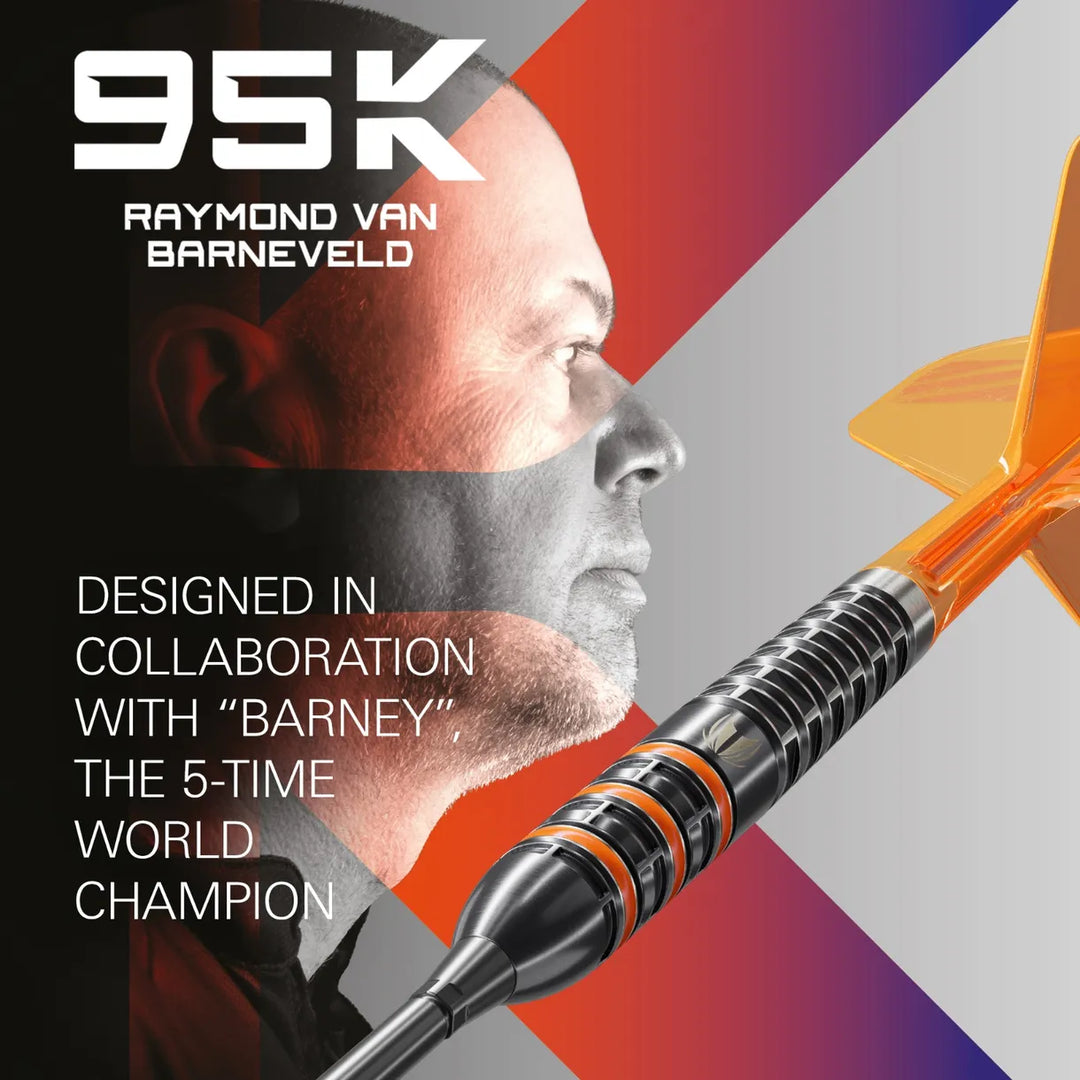Raymond Van Barneveld 95K Swiss Point Darts 95% Tungsten