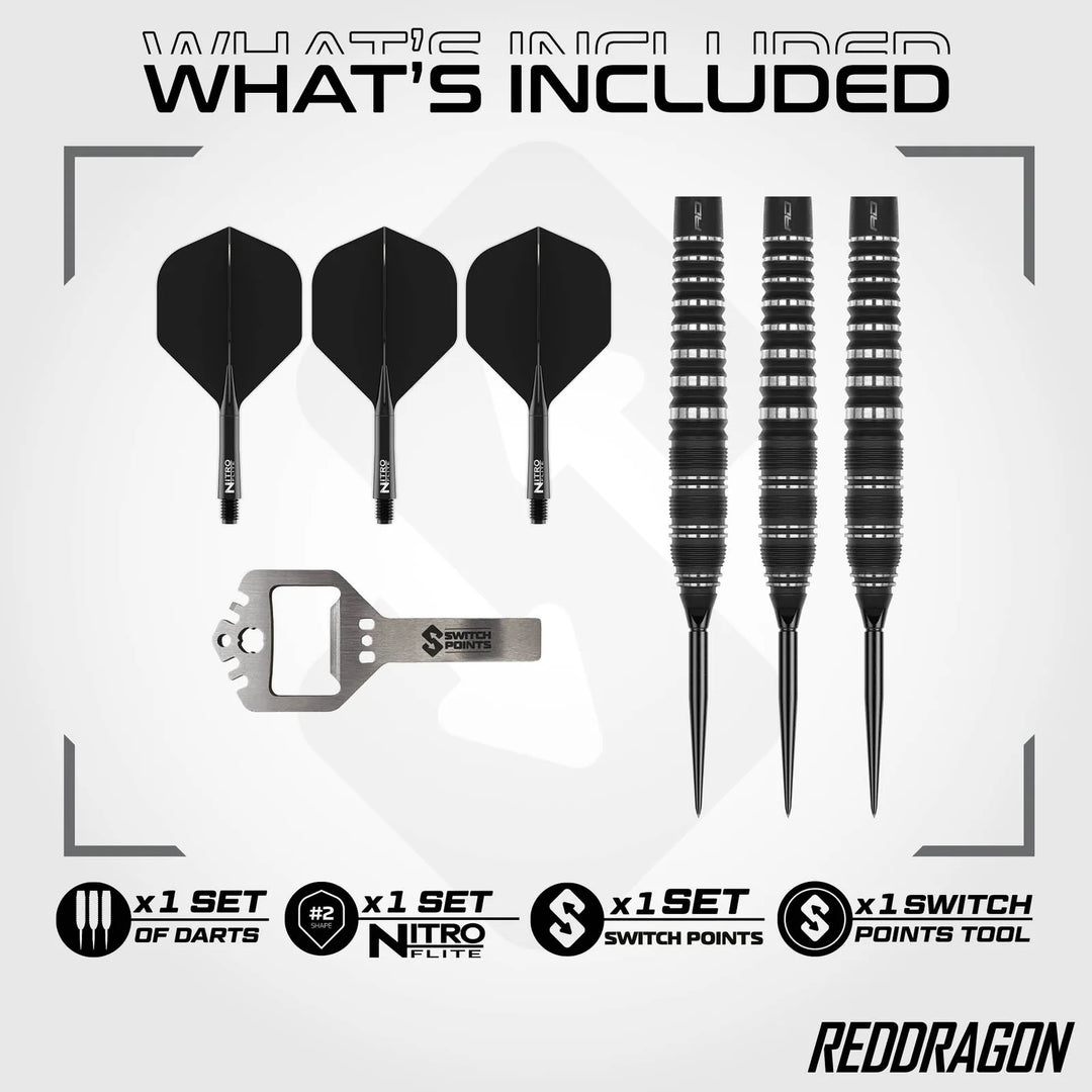 Sable Torpedo Switch Point Darts 90% Tungsten