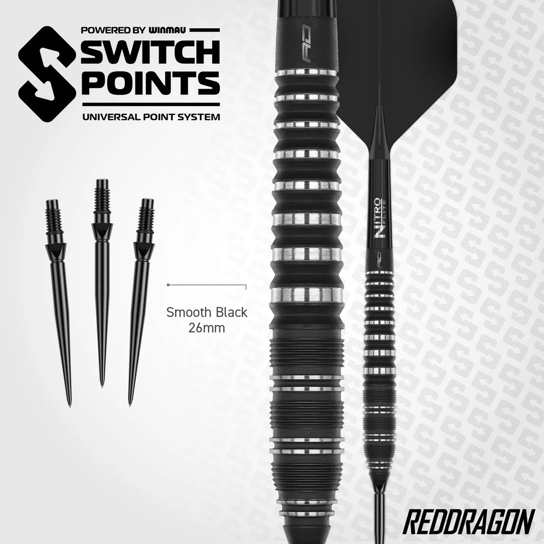 Sable Torpedo Switch Point Darts 90% Tungsten