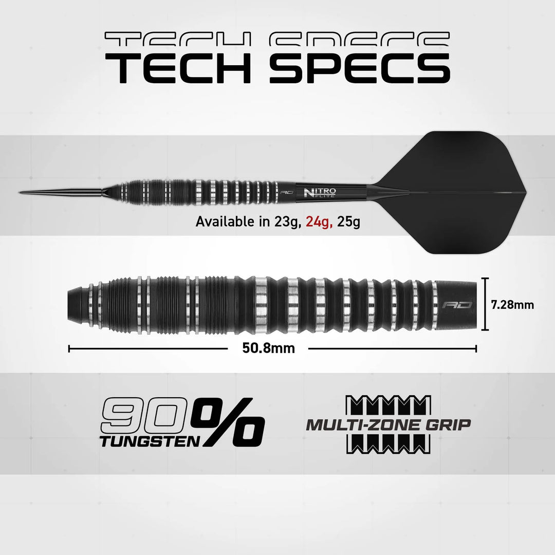 Sable Torpedo Switch Point Darts 90% Tungsten