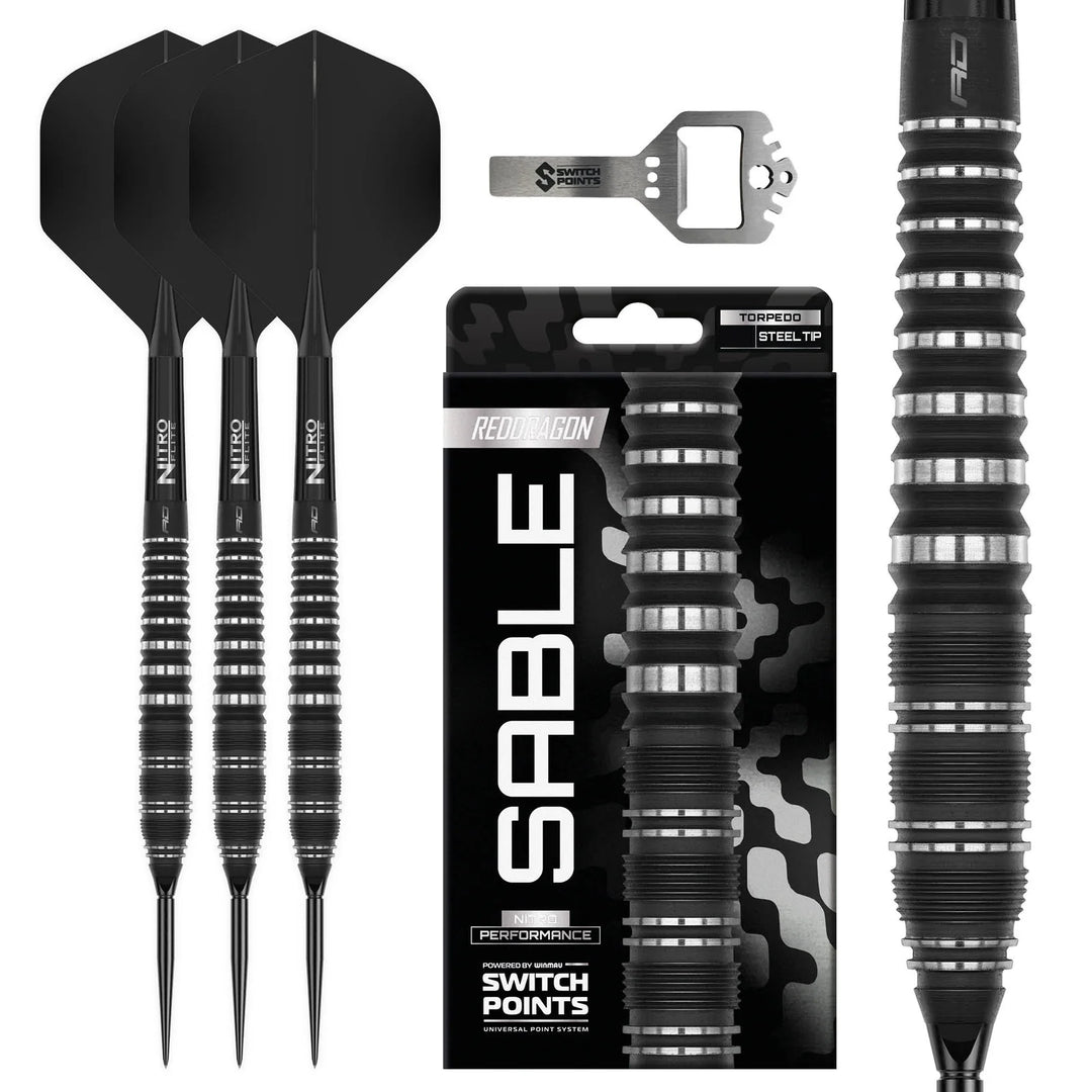 Sable Torpedo Switch Point Darts 90% Tungsten