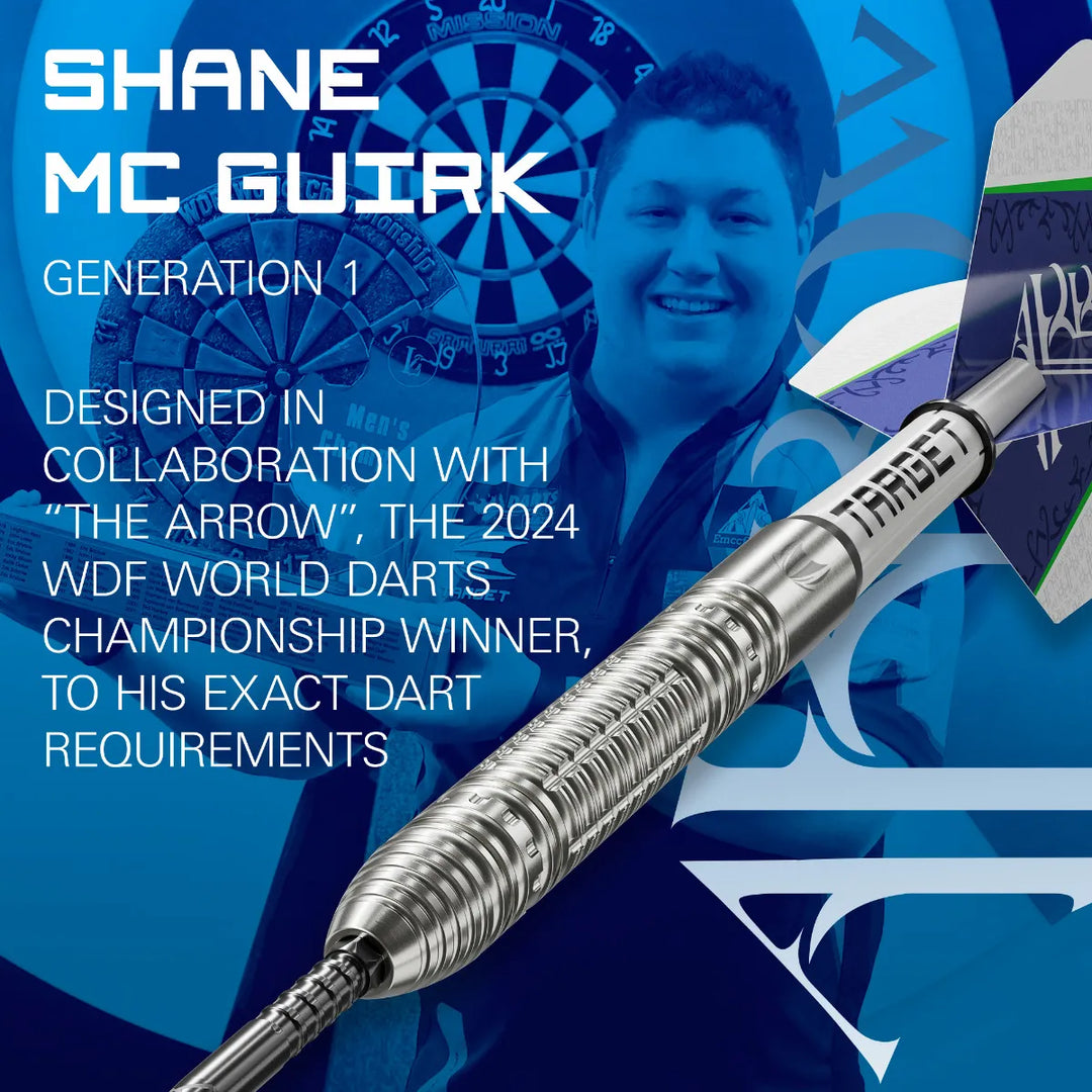Shane McGuirk G1 Swiss Point Darts 90% Tungsten