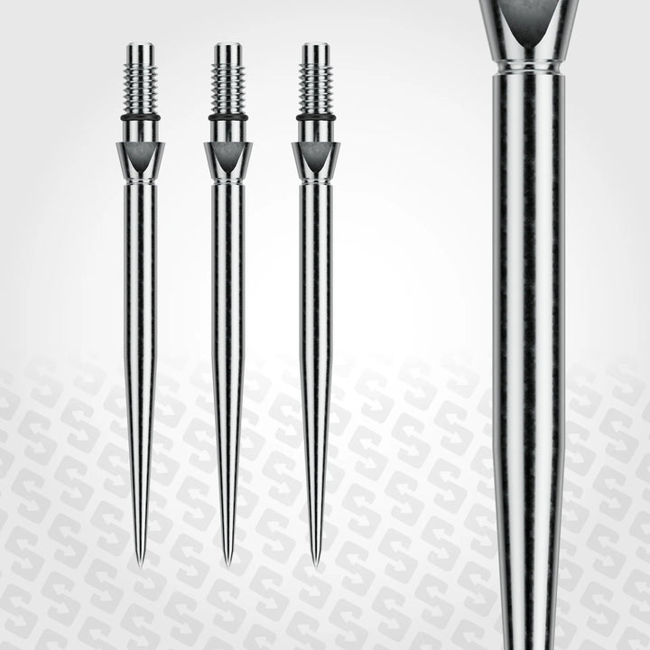 Winmau Switch Points - Smooth Silver