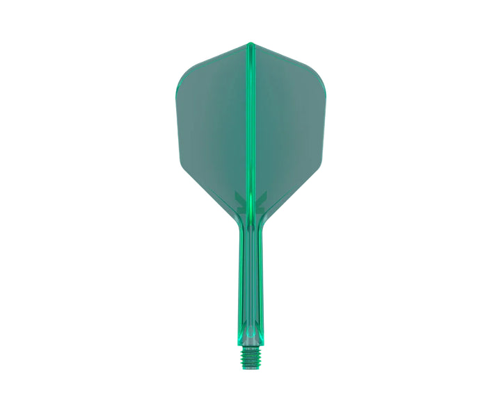Target K-Flex No.6 Moulded Flight and Shaft System - Green
