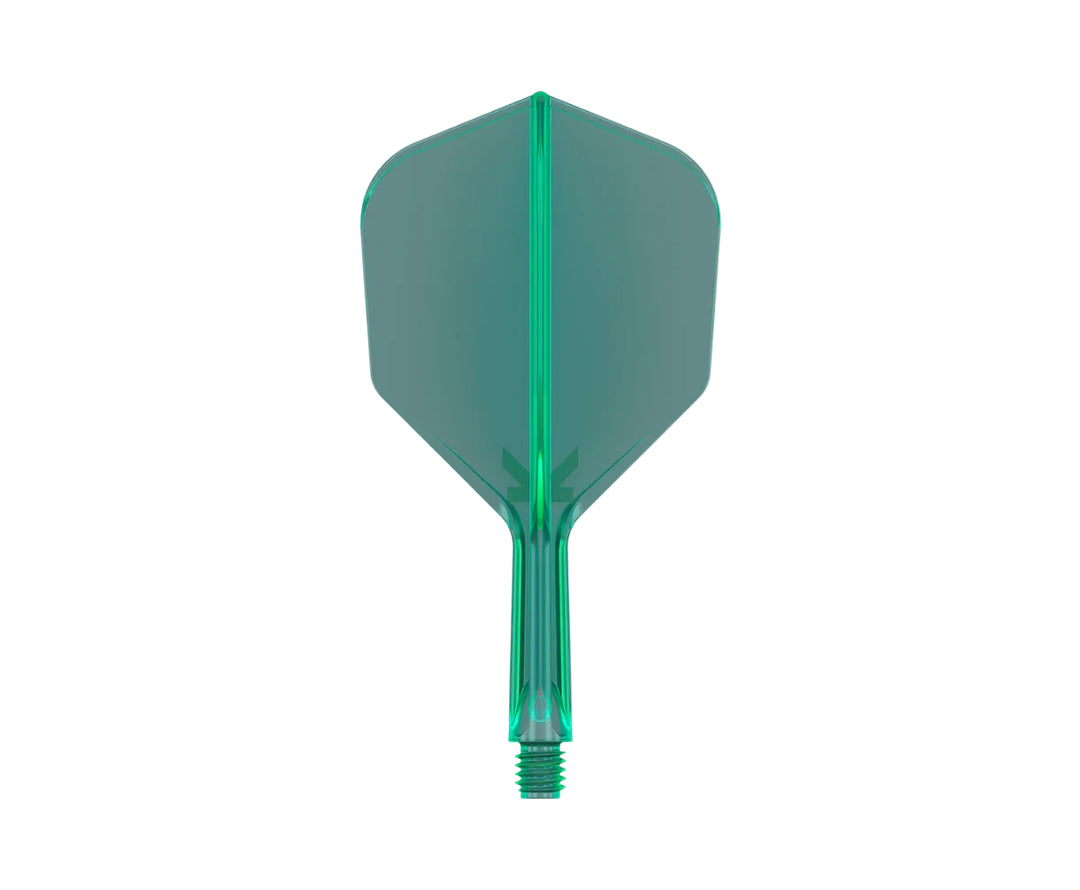 Target K-Flex No.6 Moulded Flight and Shaft System - Green