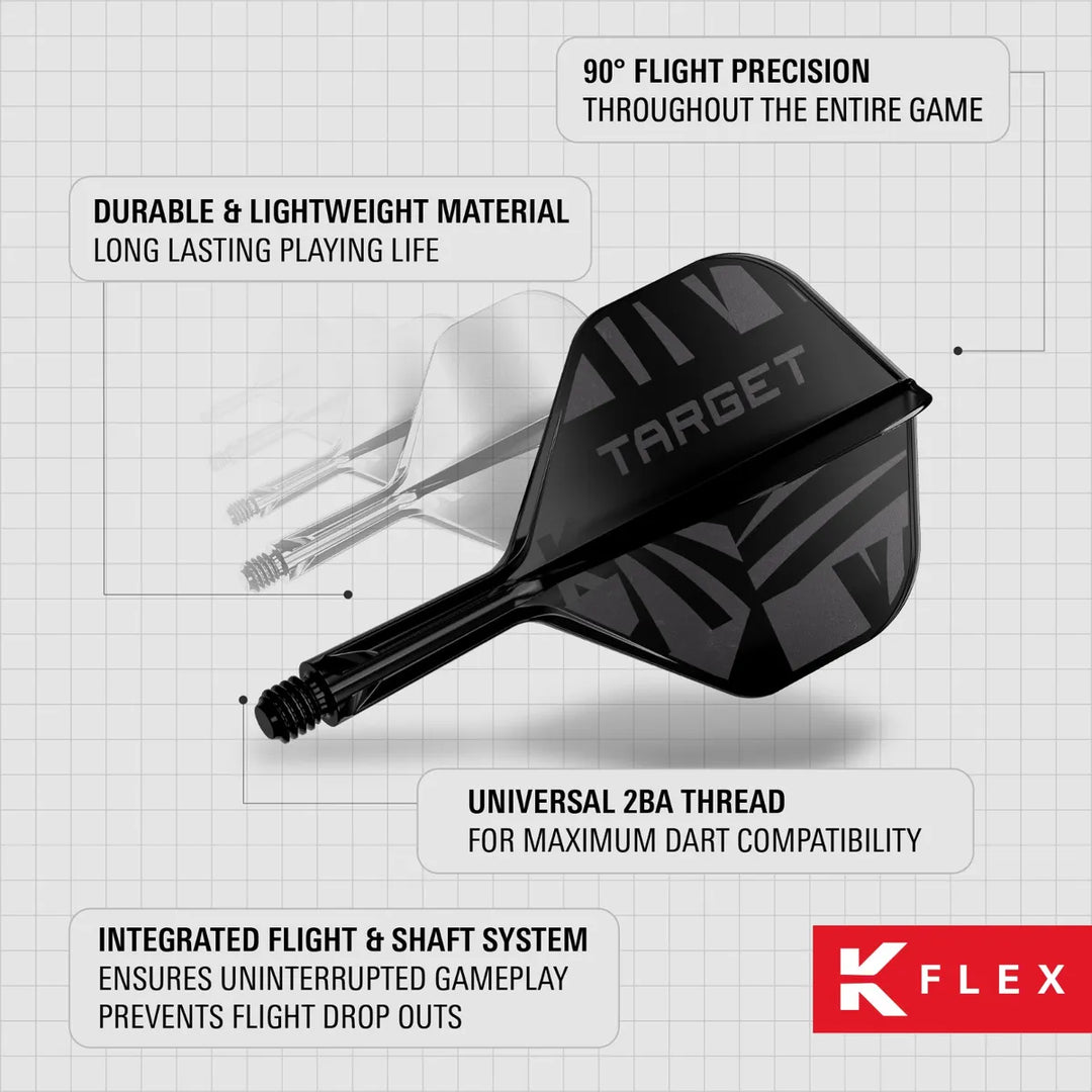 Target Printed K-Flex No.2 - Black