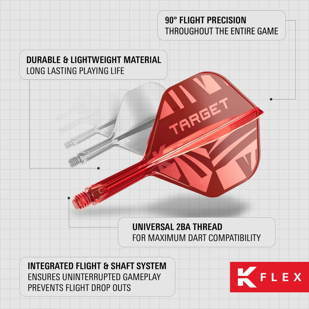 Target Printed K-Flex No.2 - Red