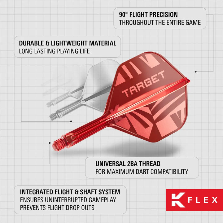 Target Printed K-Flex No.2 - Red