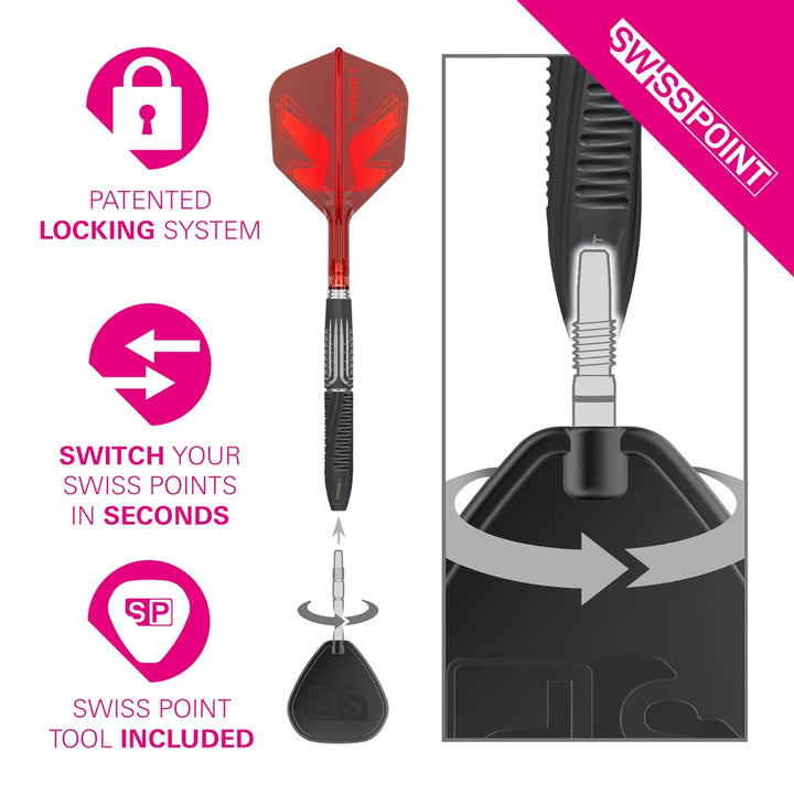 Target Shift Swiss Point Darts 90% Tungsten
