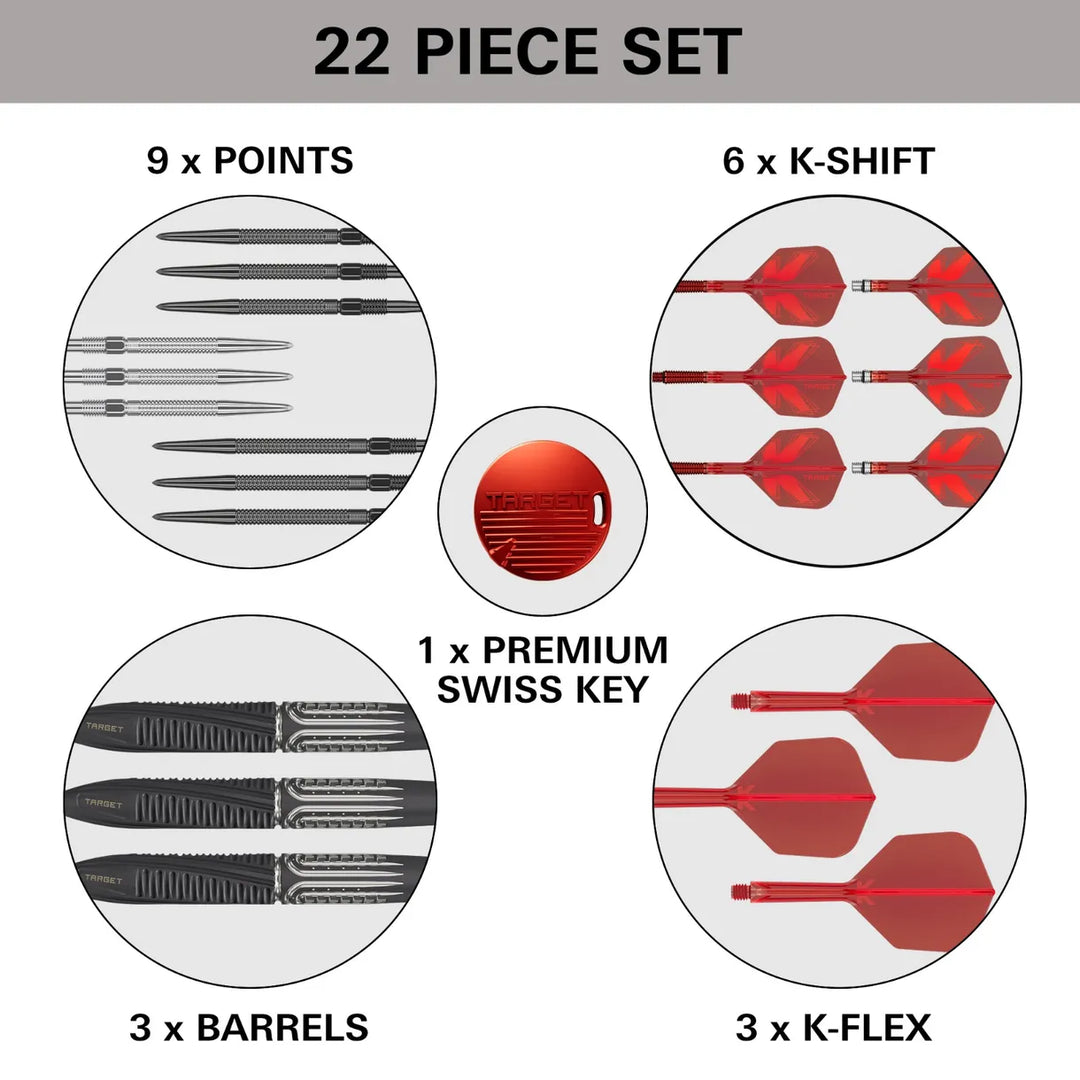 Target Shift Swiss Point Darts 90% Tungsten