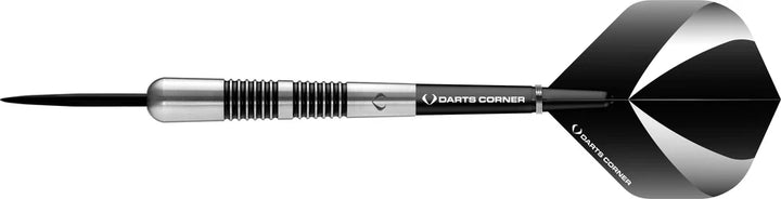 Darts Corner Warfare M6 Black Ring Steel Tip Darts 80% Tungsten