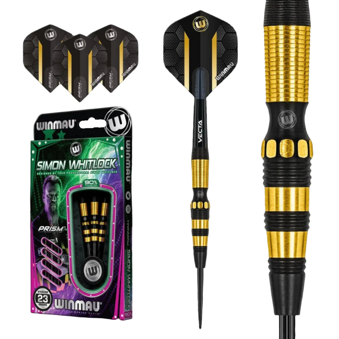 Simon Whitlock Onyx AU Steel Tip Darts 90% Tungsten