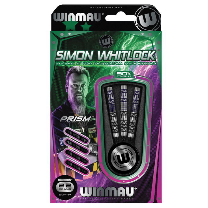 Simon Whitlock SE Soft Tip Darts 90% Tungsten