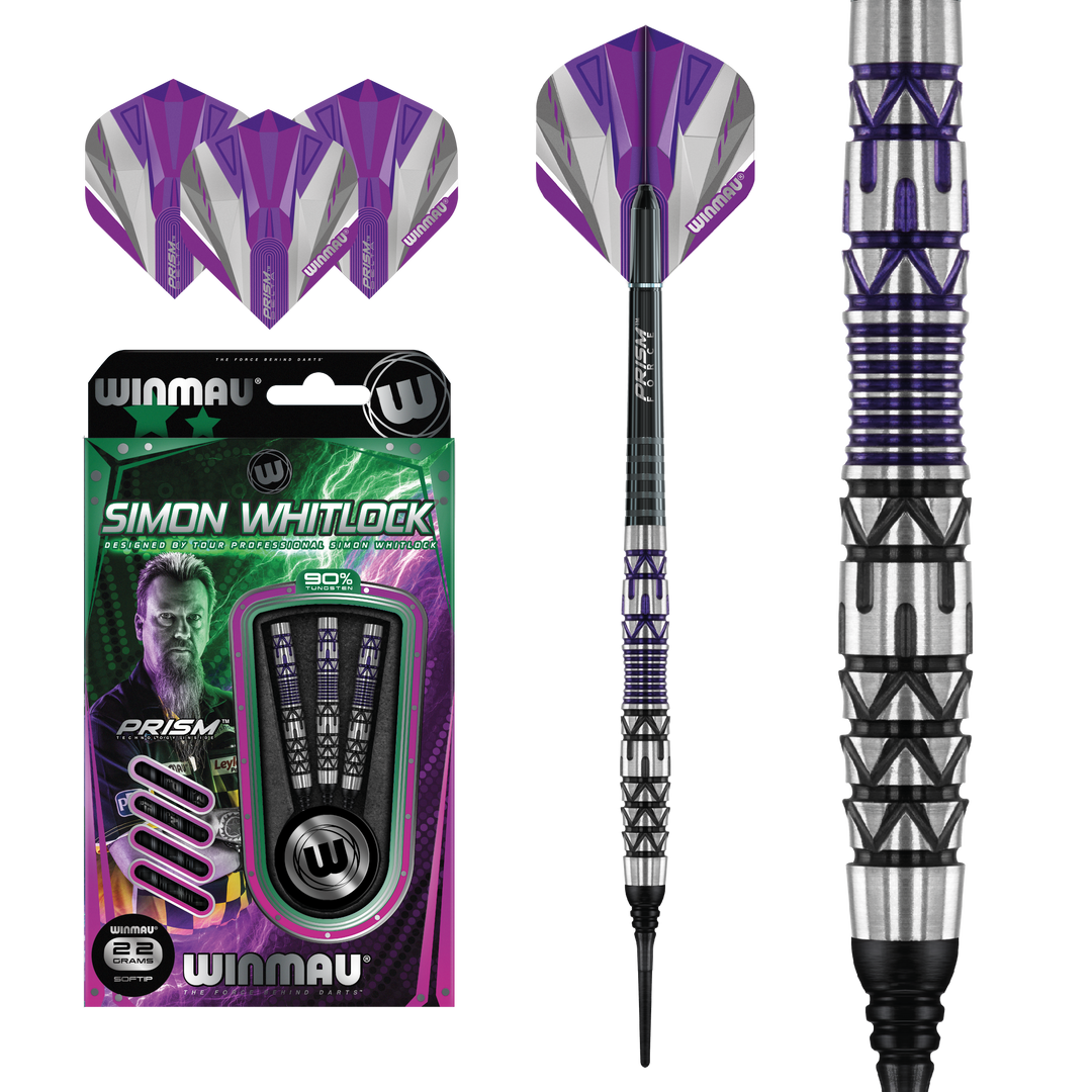 Simon Whitlock SE Soft Tip Darts 90% Tungsten