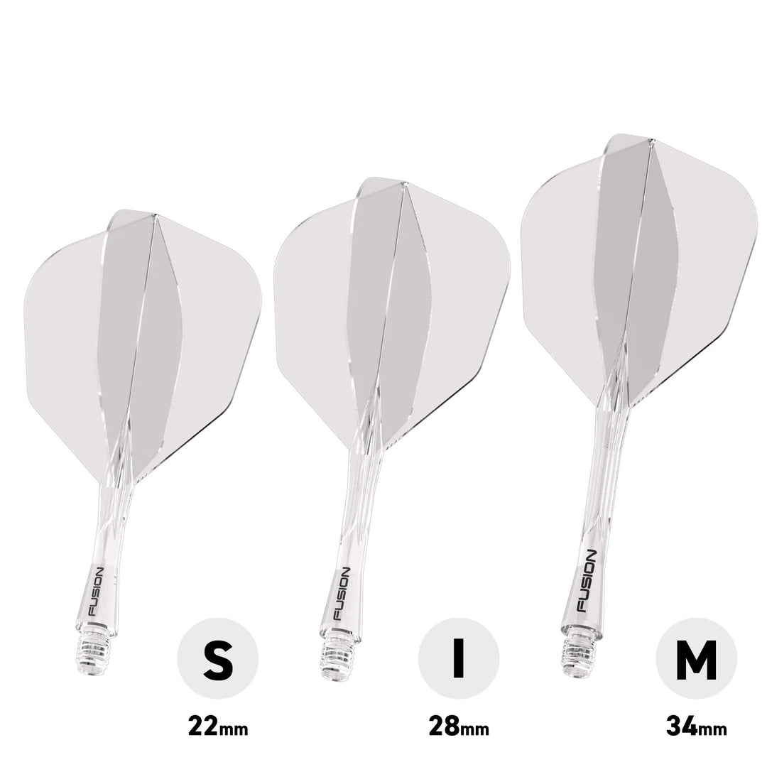 Fusion No.6 Integrated Flight and Shaft - Clear