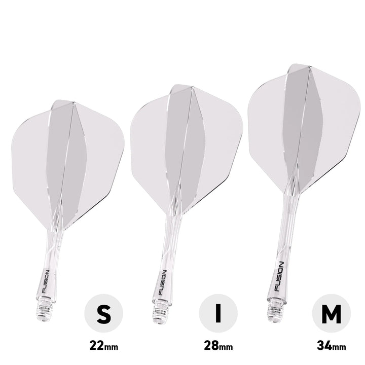 Fusion No.6 Integrated Flight and Shaft - Clear