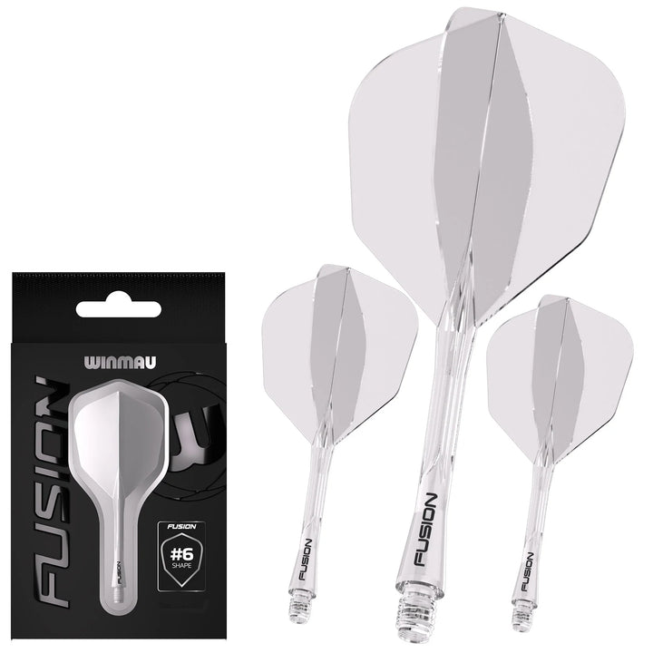 Fusion No.6 Integrated Flight and Shaft - Clear