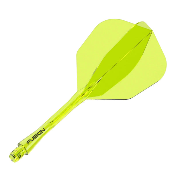 Fusion No.6 Integrated Flight and Shaft - Neon Yellow