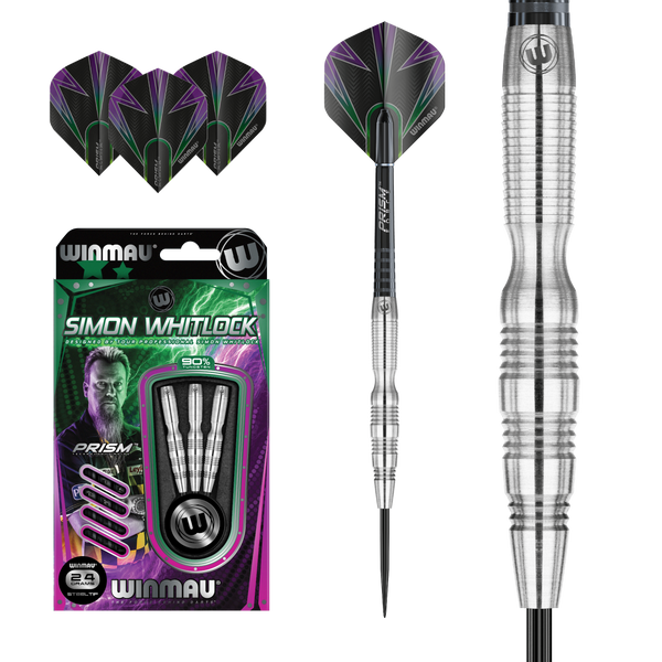 Simon “The Wizard” Whitlock Steel Tip Darts 90% Tungsten