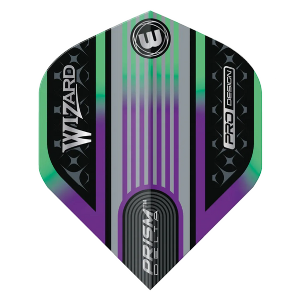 Wizard Prism Delta Rainbow & Silver Flights