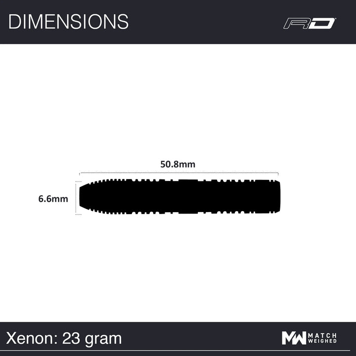 Xenon Steel Tip Darts 90% Tungsten
