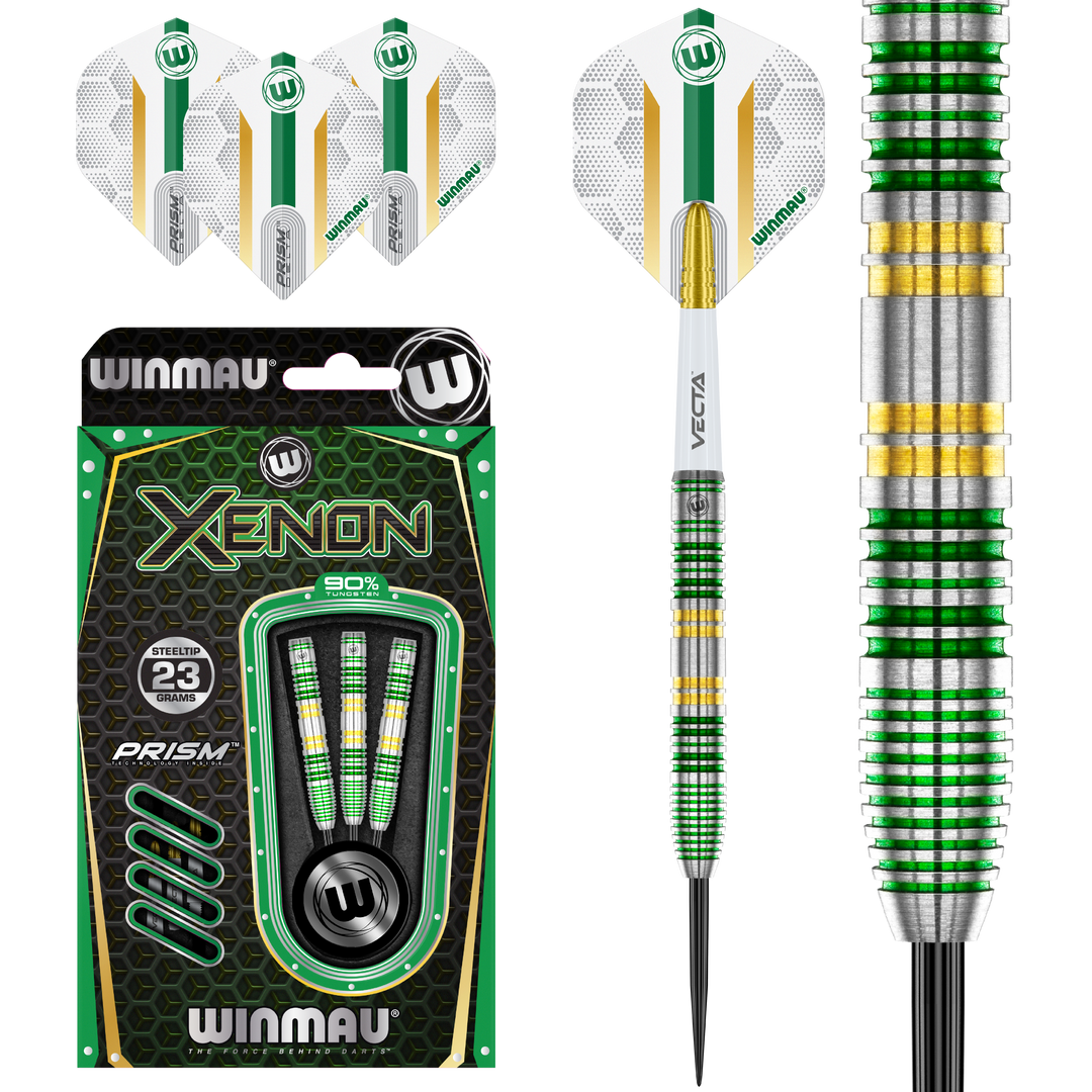 Xenon Steel Tip Darts 90% Tungsten